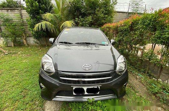 Grey Toyota Wigo 2017 Automatic for sale 