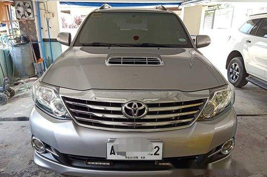 Silver Toyota Fortuner 2015 for sale in Batangas-1