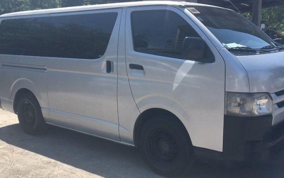 Sell Silver 2016 Toyota Hiace Manual Diesel -1