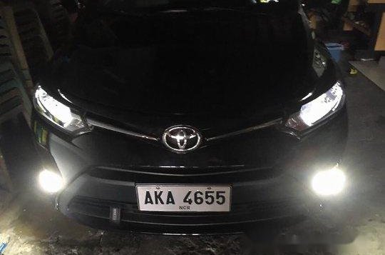 Sell Black 2015 Toyota Vios at 37000 km -1