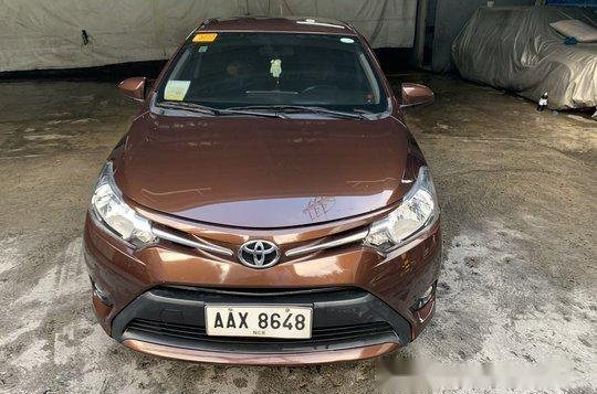 Sell Brown 2014 Toyota Vios at 39000 km