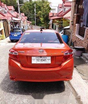 Selling Orange Toyota Vios 2016 at 62000 km-1