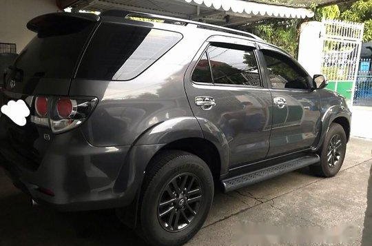 Grey Toyota Fortuner 2015 Automatic for sale -1