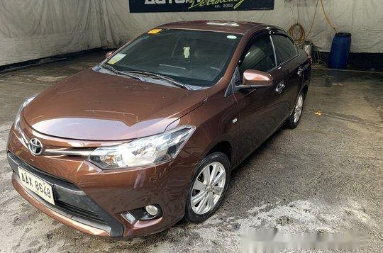 Sell Brown 2014 Toyota Vios at 39000 km-2