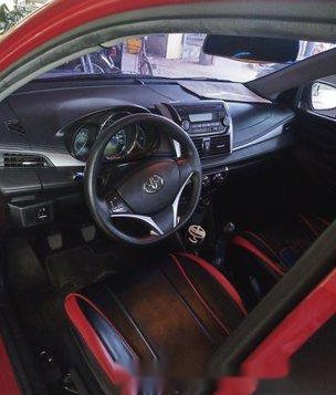 Red Toyota Vios 2013 Manual for sale -3