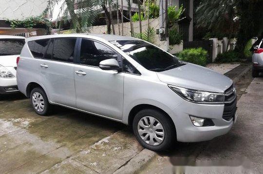 Silver Toyota Innova 2017 Manual Diesel for sale 