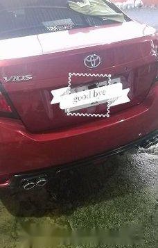 Selling Red Toyota Vios 2014 in Cainta-2