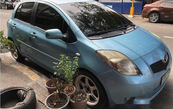 Blue Toyota Yaris 2008 Manual for sale -1