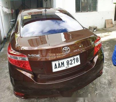 Brown Toyota Vios 2014 Manual for sale -1