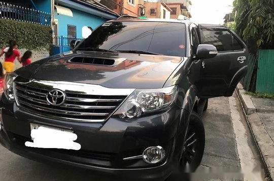 Grey Toyota Fortuner 2015 Automatic for sale 