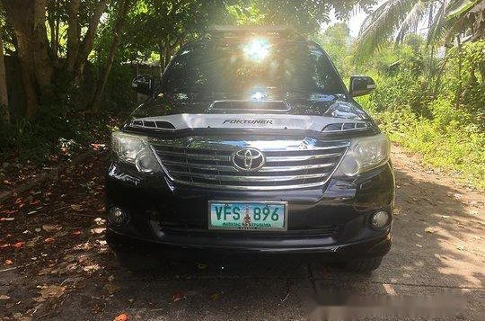 Black Toyota Fortuner 2013 Automatic for sale -1