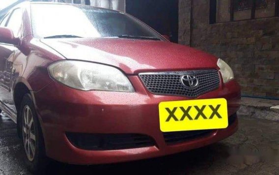 Red Toyota Vios 2007 for sale in Guiguinto