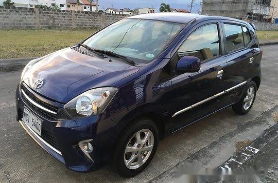 Blue Toyota Wigo 2016 for sale in Cavite -1