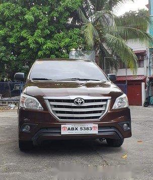 Sell Brown 2015 Toyota Innova at 78000 km -1