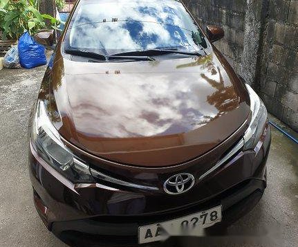 Brown Toyota Vios 2014 Manual for sale 