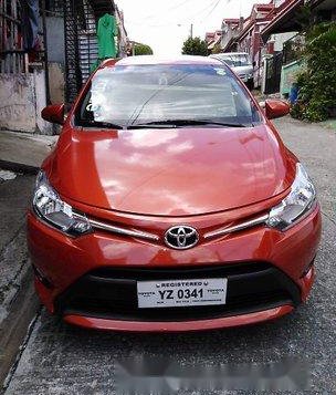 Selling Orange Toyota Vios 2016 at 62000 km