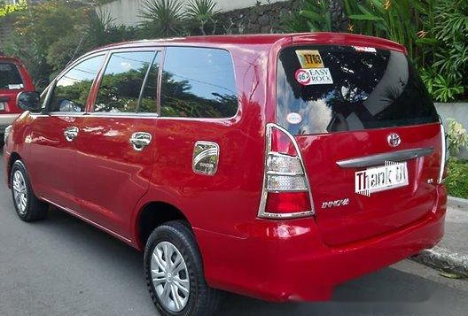 Red Toyota Innova 2015 Manual for sale-1