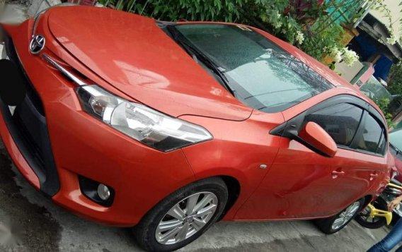 Orange Toyota Vios 2016 for sale in Manual