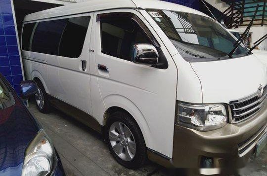 Sell White 2012 Toyota Hiace in Cavite-1
