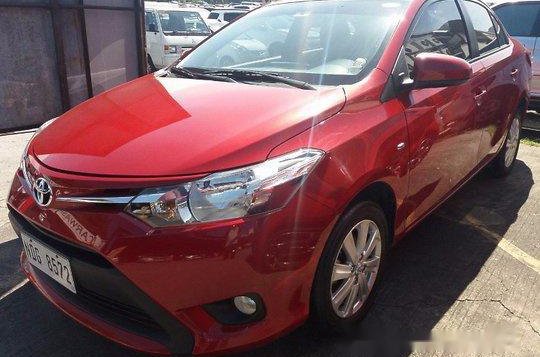 Selling Red Toyota Vios 2017 at 20900 km