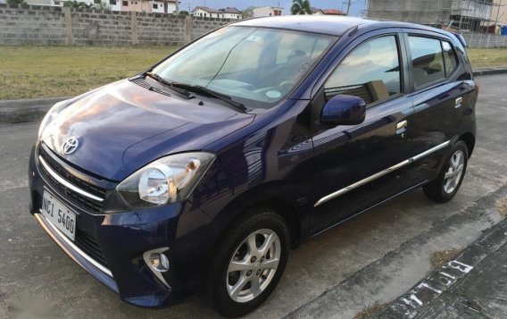 Selling Blue Toyota Wigo 2016 in Manila-3