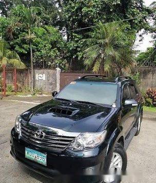 Sell Black 2014 Toyota Fortuner at 39000 km