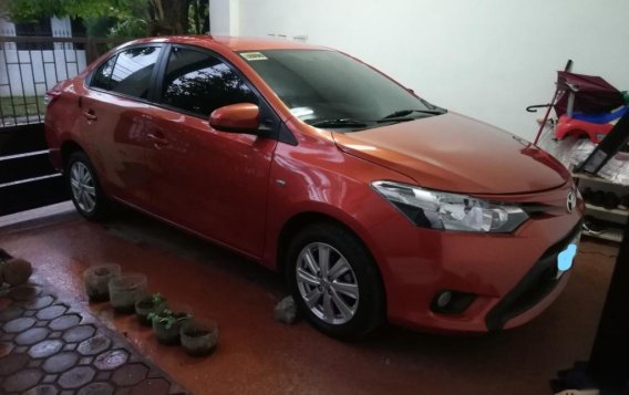 Orange Toyota Vios 2017 for sale in Manila