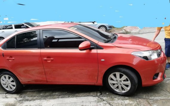 Orange Toyota Vios 2017 for sale in Manila-4