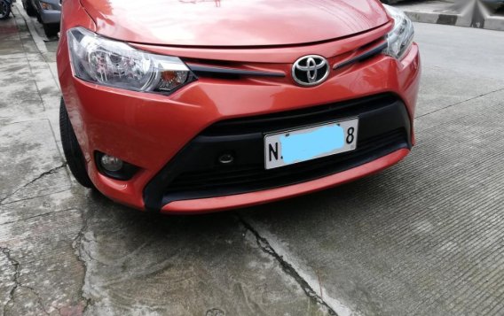 Orange Toyota Vios 2017 for sale in Manila-3