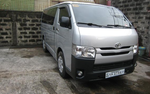 Selling Silver Toyota Hiace 2016 in Manila-1