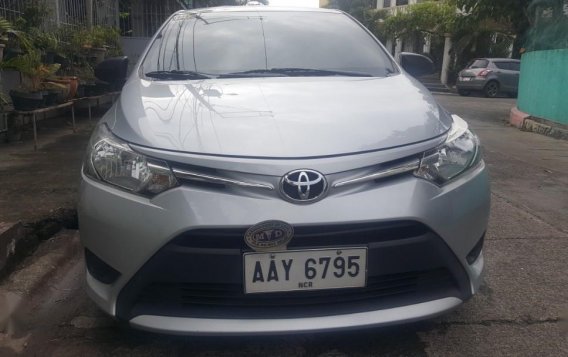 Silver Toyota Vios 2015 for sale in Meycauayan-4