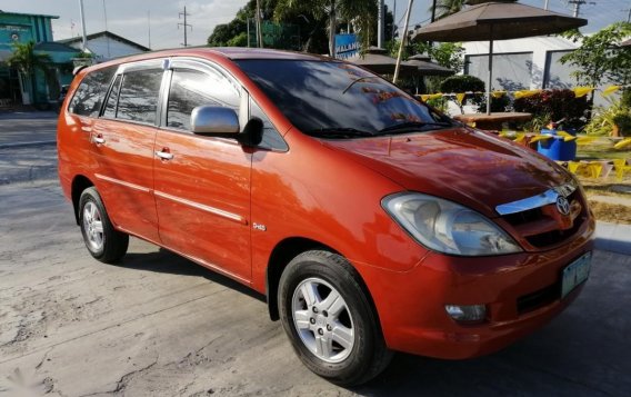 Orange Toyota Innova 2005 for sale in Manila-2