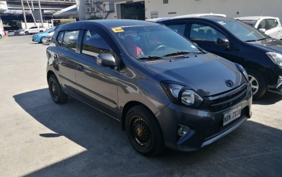 Selling Black Toyota Wigo 2015 in Manila-1