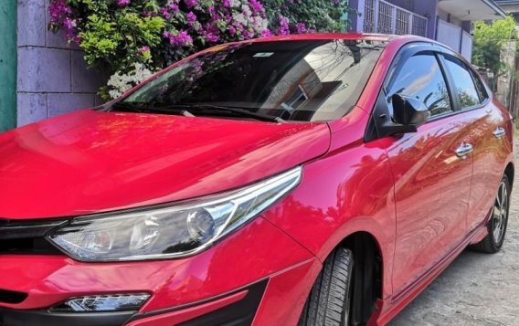 Red Toyota Vios 2018 for sale in Manila