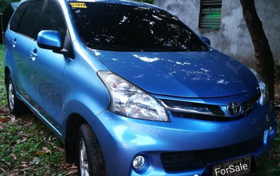 Sell Blue 2014 Toyota Avanza in Quezon City-2