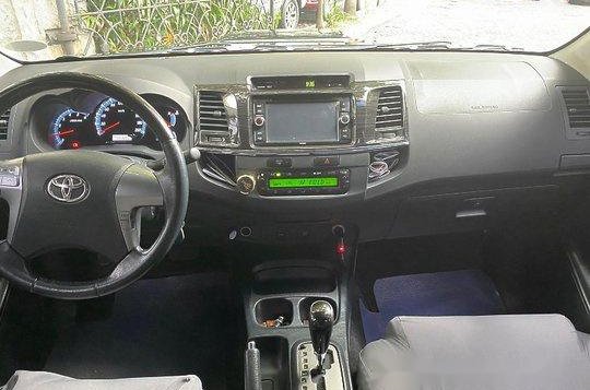 Black Toyota Fortuner 2015 for sale in Automatic-5