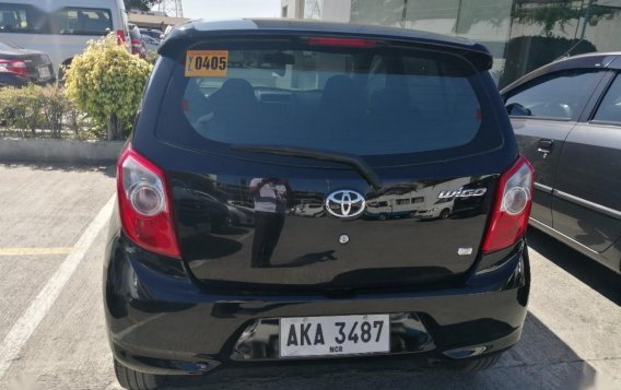 Selling Black Toyota Wigo 2015 in Manila-7
