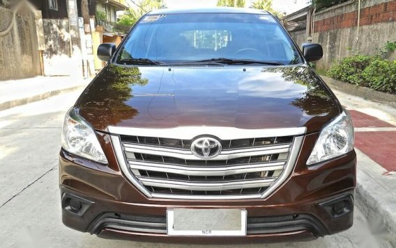 Brown Toyota Innova 2015 for sale in Quezon City