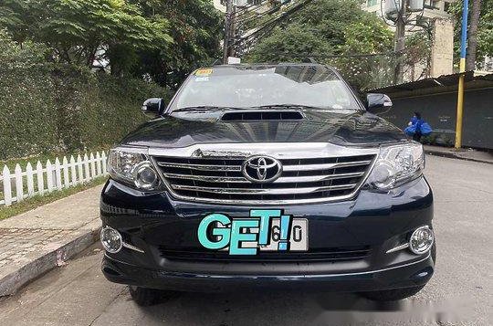 Black Toyota Fortuner 2015 for sale in Automatic