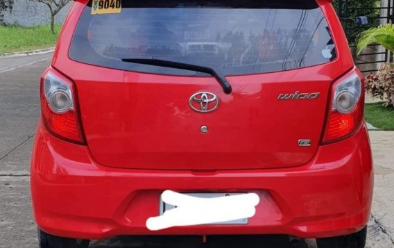 Sell Red 2017 Toyota Wigo in Davao City-4