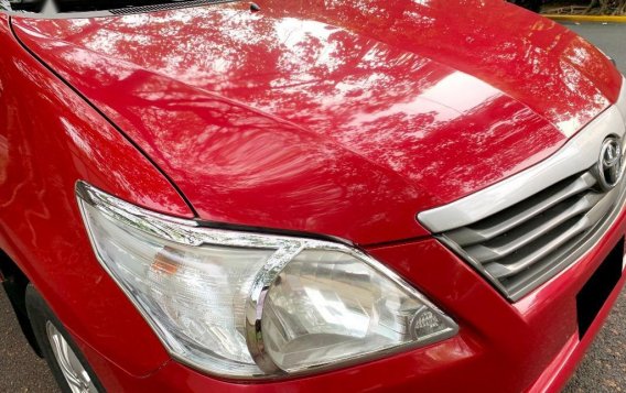 Red Toyota Innova 2012 for sale in Makati-4