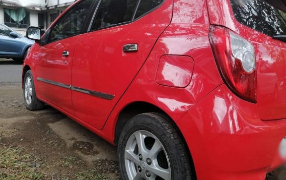Red Toyota Wigo 2017 for sale in Quezon-1