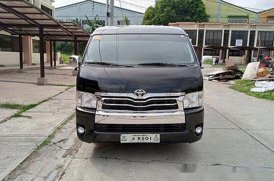 Black Toyota Hiace 2018 for sale in Automatic-1