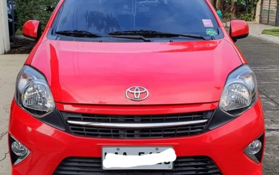 Sell Red 2017 Toyota Wigo in Davao City