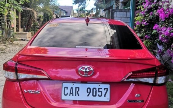 Red Toyota Vios 2018 for sale in Manila-3