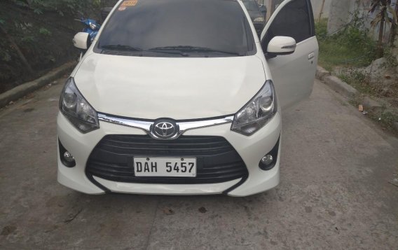 White Toyota Wigo 2018 for sale in Automatic