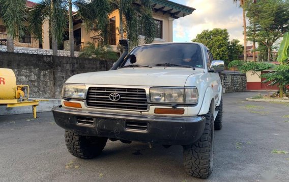 White Toyota Land Cruiser 1992 for sale in Automatic-3