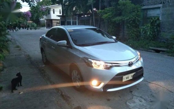 Silver Toyota Vios 2017 for sale in Manila-3