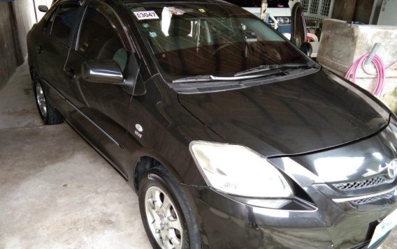 Black Toyota Vios 2008 for sale in Manual-8
