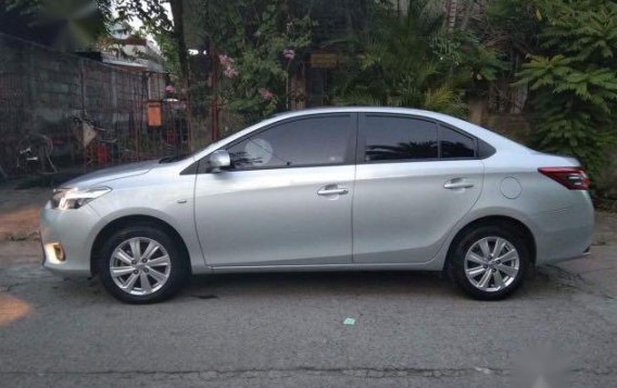 Silver Toyota Vios 2017 for sale in Manila-1